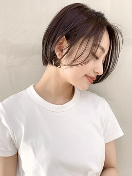 ミィ 表参道(mee.) 【mee.】前髪カタログ/マチルダボブ/インナーグレージュ