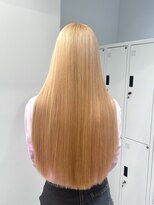 ペレ 栄店(PELE) デザインカラー/レイヤーカット/ウェットヘア/オリーブベージュ