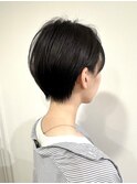 タイトショート 【相馬】　＃小顔補正立体カット＃仙台髪質改善