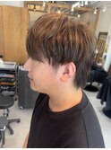 刈り上げない/ウルフカット
