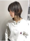 [freesha＊arai]クールなショートウルフ×ナチュラルハイライト