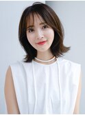 ◯くびれボブパーマデジタルパーマコテ巻き風パーマワンカール