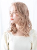 ハイトーンカラー先パーマ大人美人レイヤーロングg小山10代20代