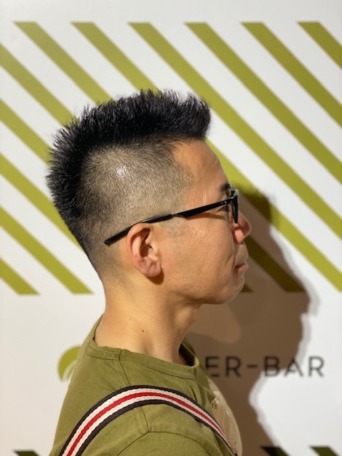 バーバーバー 四谷(BARBER-BAR) ソフトモヒカンスタイル