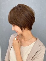アーダーヘアサロン 森田店(ADER HAIR SALON)&nbsp;シアーグレージュ×ハンサムショート