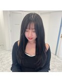 韓国風レイヤーカット