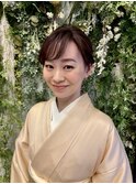 訪問着に合うヘアメイク