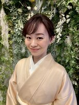 ハットウ(HATTO)&nbsp;訪問着に合うヘアメイク