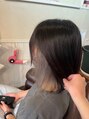 ヘアメイクアンドスパ エステ カエル(Hair make&SPA Kaeru)&nbsp;インナーブリーチ☆シルバーカラー♪