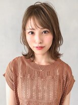 セミディ愛されくせ毛風カールモテ髪イメチェン#239f0319
