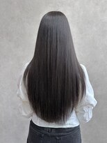 グローバルヘアー バランス(global hair BALANCE) 金沢20代/30代/グレージュカラー/ロング/レイヤー バイカルテ