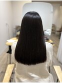 髪質改善ストレート　憧れの美髪