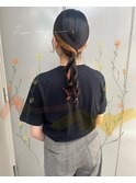 インナーカラー/ヘアアレンジ