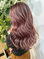 メリー オオサカ(Merly Osaka)&nbsp;smoke pink balayage