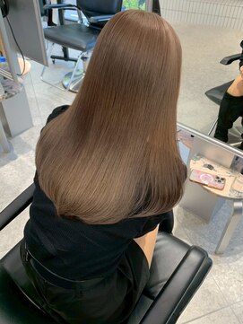 ペレ アネックス 大阪梅田茶屋町店(PELE ANNEX) くびれヘア/アプリコットオレンジ/夏のヘアアレンジ/梅田