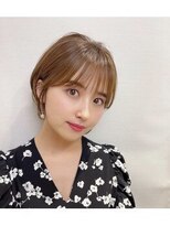 エミュ 表参道 青山(emu)&nbsp;大人可愛い丸み小顔ショートボブ表参道