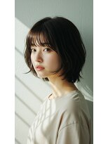 コトナ 越谷店&nbsp;30代40代50代絶壁解消ひし形小顔前下がりショートボブ【越谷】