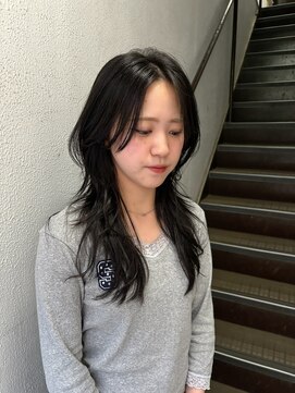 パーク(PAAQ) 【藤沢レイヤー】ハッシュカット/黒髪/顔周りレイヤー