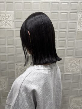 切りっぱなしミディアム