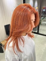 ビアンコ(bianco)&nbsp;セミロング オレンジカラー