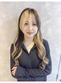 #プルエクステ#エクステ#カラー