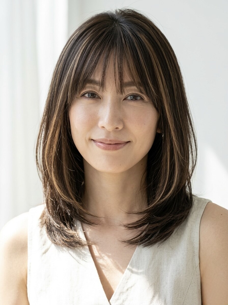 2026年春】セミロングの髪型・ヘアアレンジ｜仙台・宮城｜人気順