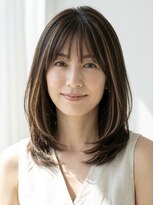 グランリュクス(GRANLUXE)&nbsp;30代40代50代、イルミナカラー サファリベージュレイヤー