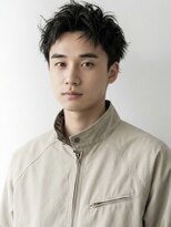 キビト(kibito)&nbsp;新宿市ヶ谷スパイキーショートニュアンスパーマ20代30代40代