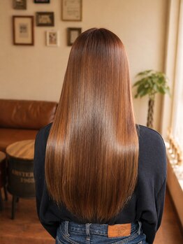 今日の彼女の髪は魔法的の写真/うるツヤ髪を徹底追求！髪質改善トリートメントとこだわりの独自開発メニューで、感動の美髪体験を◎