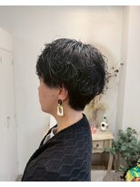 ロッカ(ROCCA)&nbsp;ハンサムショート×ニュアンスウェーブ似合わせカット