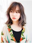 倉敷デザインカラー20代30代40代ホワイトメッシュインナーカラー