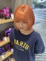 ルトワフクロマチ(Lutowa Fukuromachi) ダークパープル/ナチュラルショート/夏のヘアアレンジ/袋町