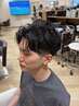 【世俵限定】メンズ人気No.1カット+フェザーパーマorニュアンスパーマ ¥9540