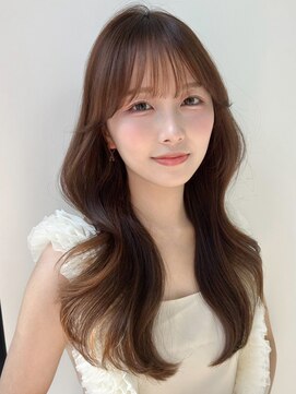 ユーフォリア 青山(Euphoria) 透明感カラーくびれヘアハイレイヤー韓国風パーマワンホンヘア◎