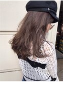 SUSAKI 外国人風ラベンダーグレージュ　バレイヤージュ
