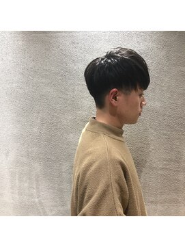 エヌ(N) N/92co. 韓流刈り上げマッシュショート