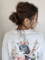 セシル ヘアー(Cecil hair)&nbsp;透け感たっぷりふんわりアレンジ