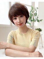 トリコ心斎橋(trico)&nbsp;パーマで簡単！ふんわりマニッシュショート☆