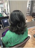 外国人カラーエアタッチバレイヤージュスタイル☆