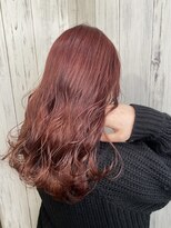 アンダーバーホワイト 南海難波店(_WHITE)&nbsp;【＿white+】春カラー×大人ロングスタイル