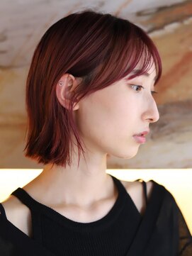 マルパマーパマーパ(marpa marpa marpa) パーソナルヘアカラーオシャレな切りっぱなしボブ