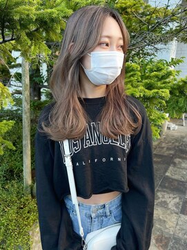 ラパンセ ブルー(LA PENSEE BLEU) 【LA PENSEE】くびれヘア 韓国 オルチャン 透け感