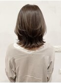 O-tete ミントベージュレイヤースタイル