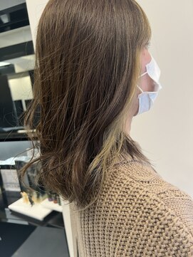 ディーヘアーデザイン(d.HAIR DESIGN) インナー☆カラー♪