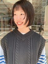 ハマモト&nbsp;顔まわりレイヤーボブ