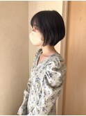 丸みショートボブ