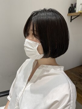 カウチ 板橋本町店(kauti) 乾かすだけで内側にまとまるボブ