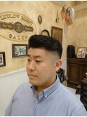【LUDLOW BLUNT】スリックバック ツーブロック