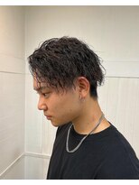 メンズカット　ツイストスパイラルパーマ　ツイスパ