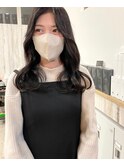 *馴染むハイライトグレージュ 透明感 神戸 三宮